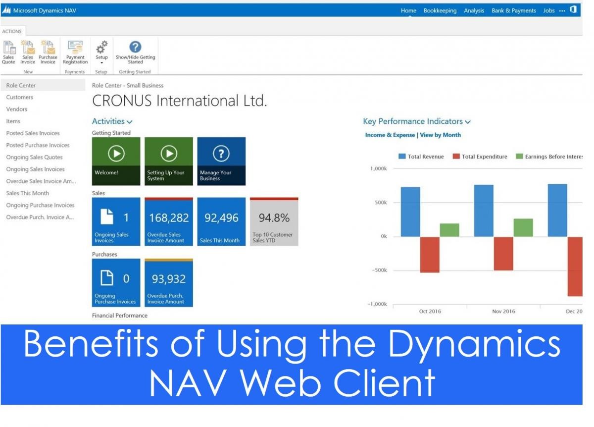 RTC vs. Web Client in Dynamics 365 Business Central